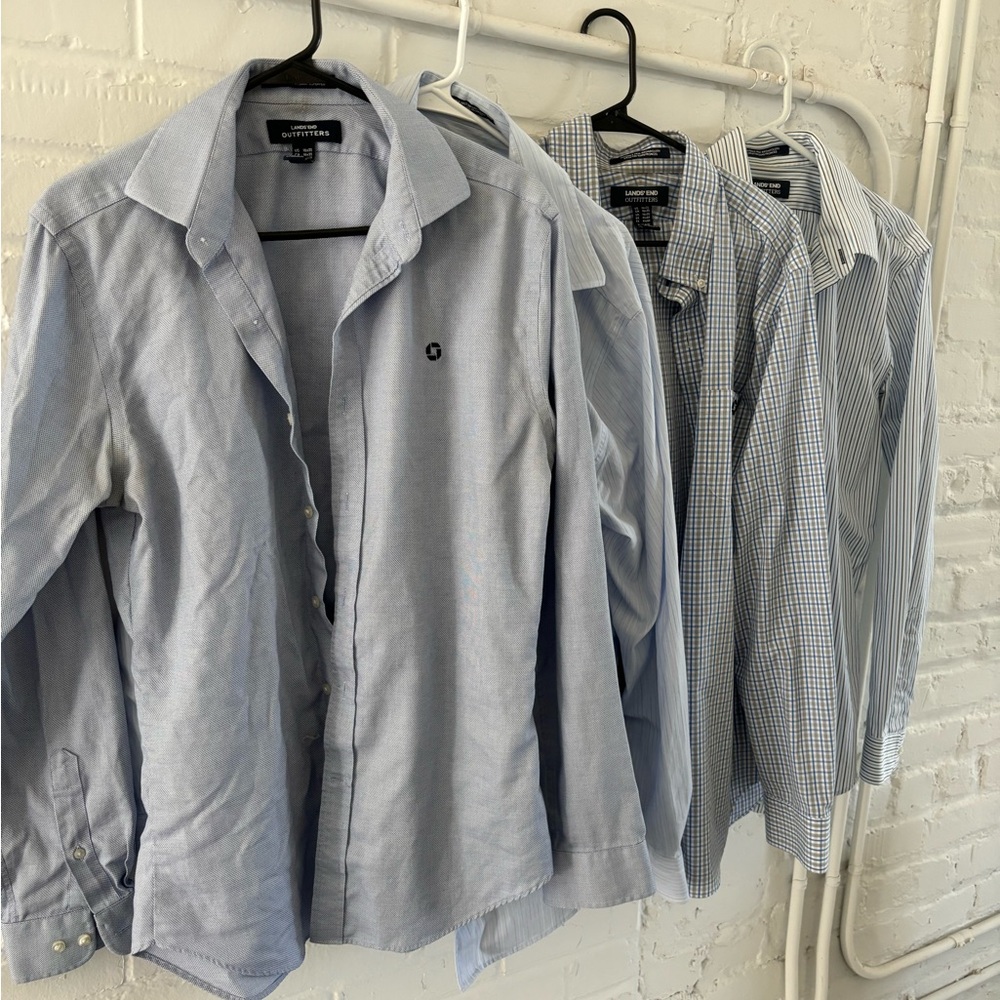 Dress Work Shirts - Land’s End - Chase Bank - Picture 2 of 3